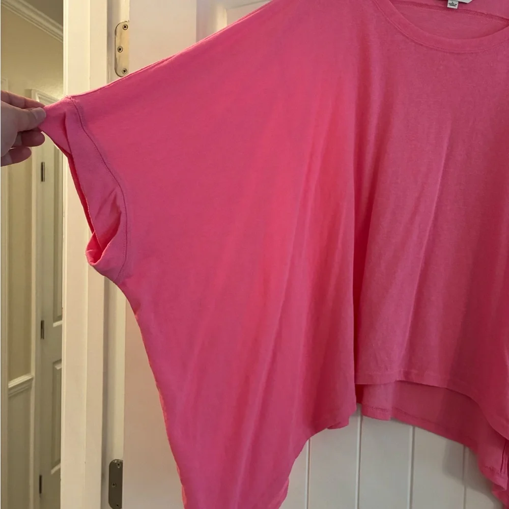 Pink Batwing Top - Picture 2 of 4